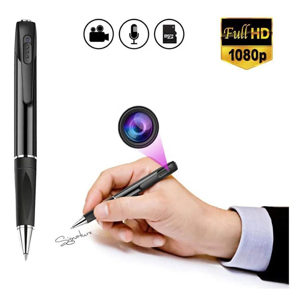 Lapicero Espía con Cámara Oculta W8 Doble Batería Full HD 1080P – Ideal para Seguridad y Vigilancia Discreta